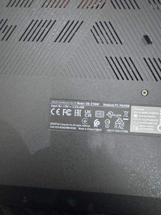 Noutbook ASUS VIVOBOOK 512 tali