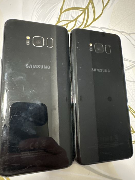 Samsung S8+ .2 броя ЗА ЧАСТИ! + Два броя протектор