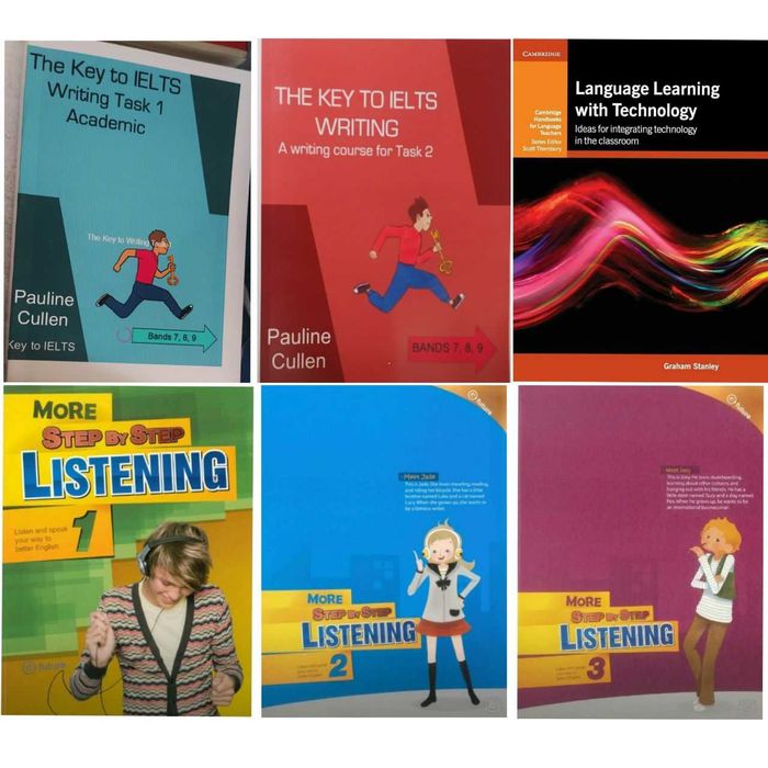 Доставка. More Step by Step listening 1,2,3. The key to aelts writing