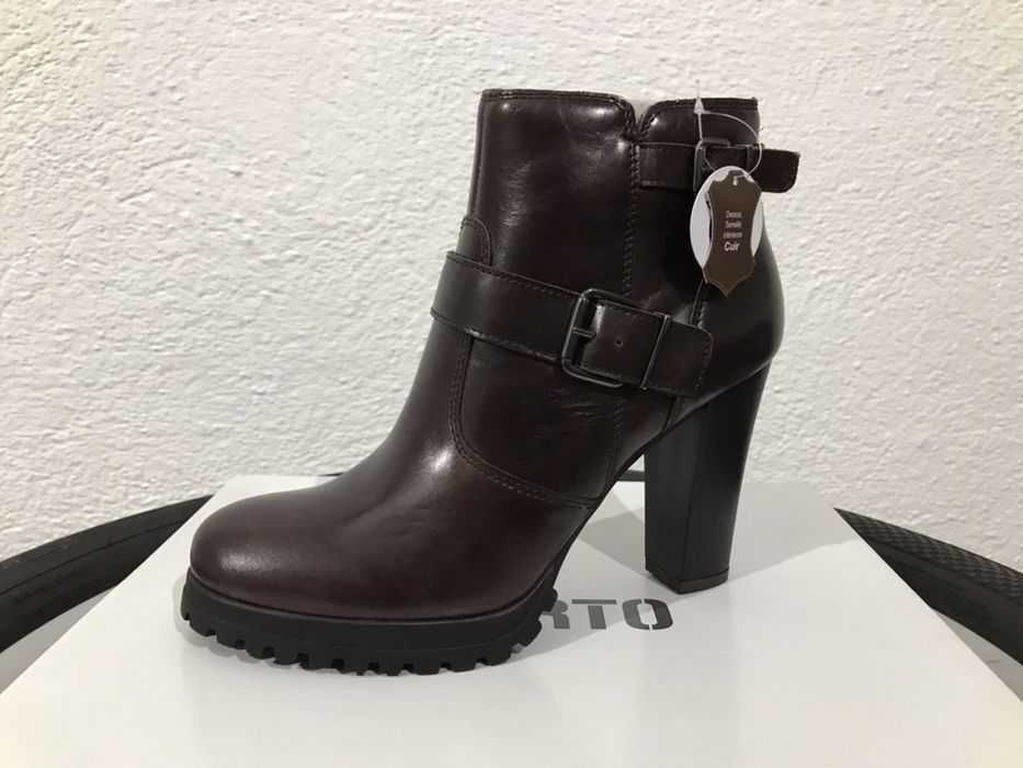 Ghete Botine Liberto Dama Piele Naturala