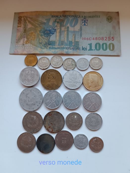 Vând monede de colecție românești