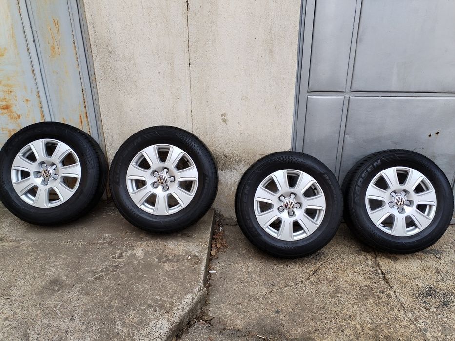 Jante Aluminiu Volkswagen Tiguan 5x112 R16 +Anvelope Vară 215 65 R16