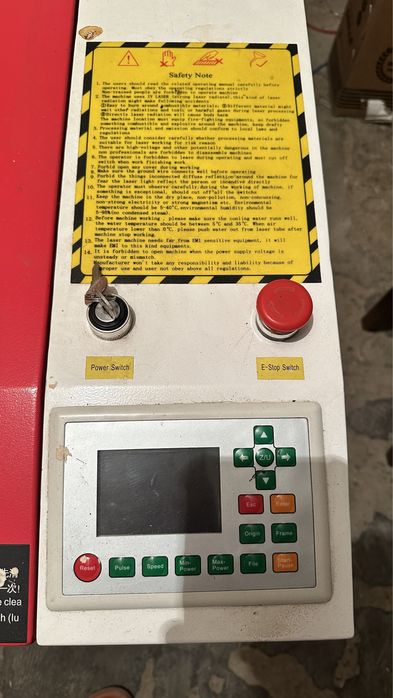 Лазерный станок б/у с чиллером