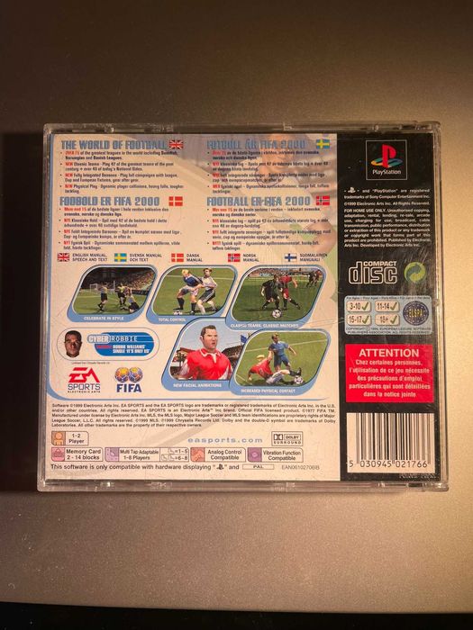 FIFA 2000 joc PS1