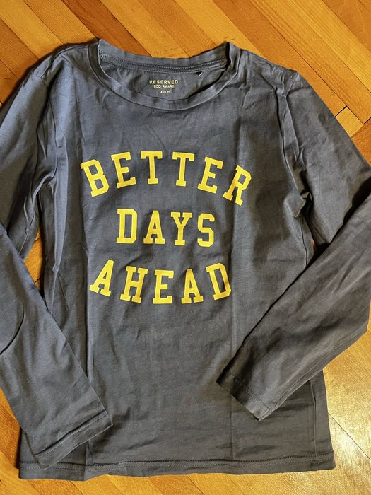 Pachet 8 bluze maneca lunga bumbac 140-144 (Mango, GAP, reserved)