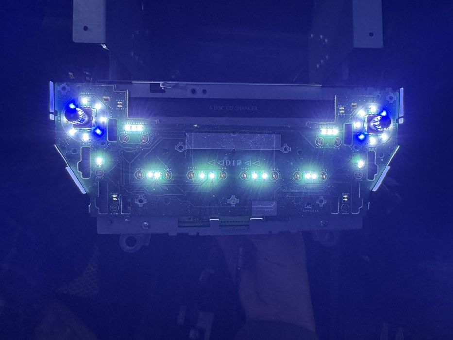 Пересвет салона GS IS