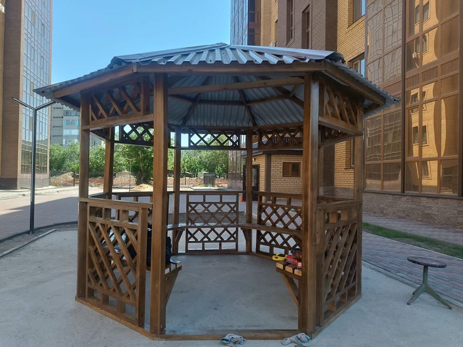Беседки из дерева