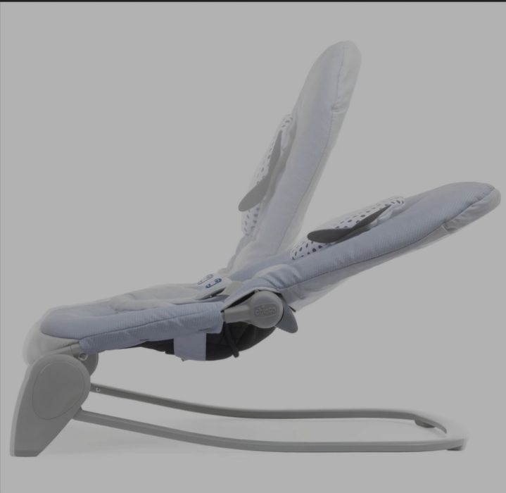 Balansoar Muzical Chicco cu Vibratii si Luminite Balloon, 0 luni+, Alb