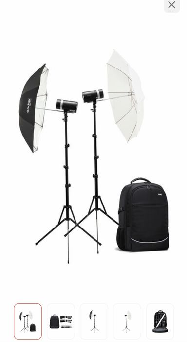 Импульсный свет Godox AD300Pro Dual Flashes Backpack Kit б/у