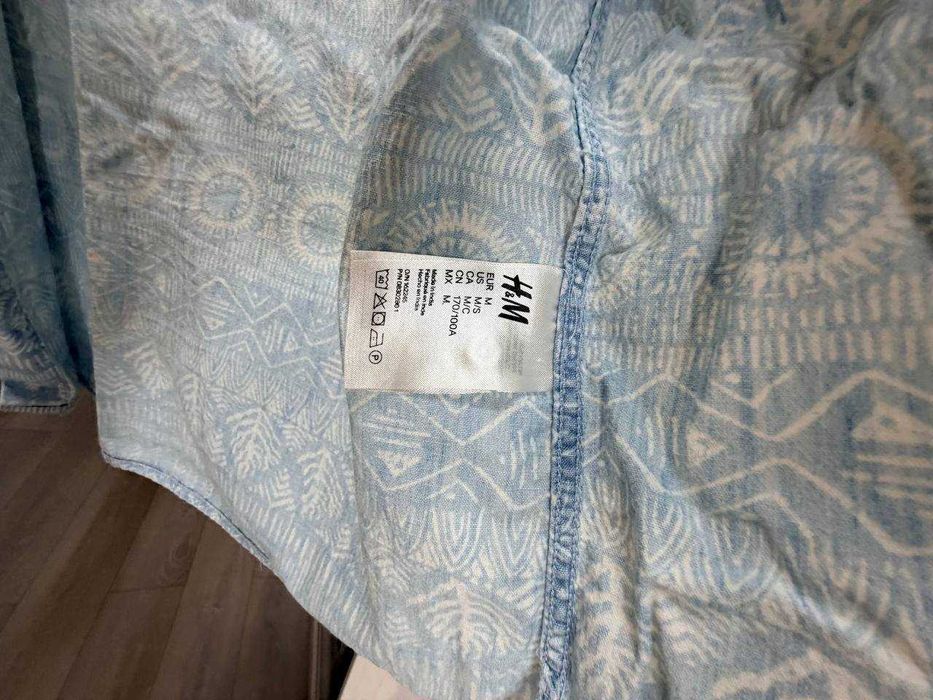 Рубашка мужская H&M  хлопок 100%
