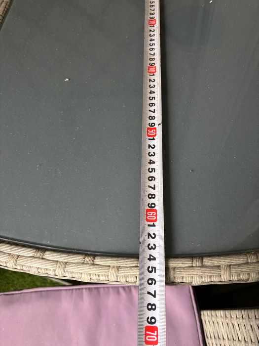 Маса за тераса или градина с два стола