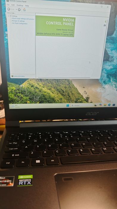 Laptop Gaming RTX Ryzen7 5825 16GB DDR4 512GB SSD