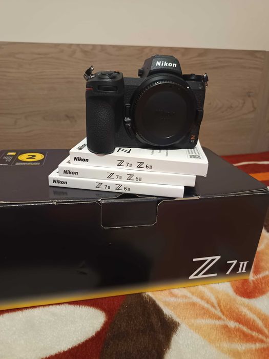Aparat foto mirrorless Nikon z7II,ZERO cadre.
