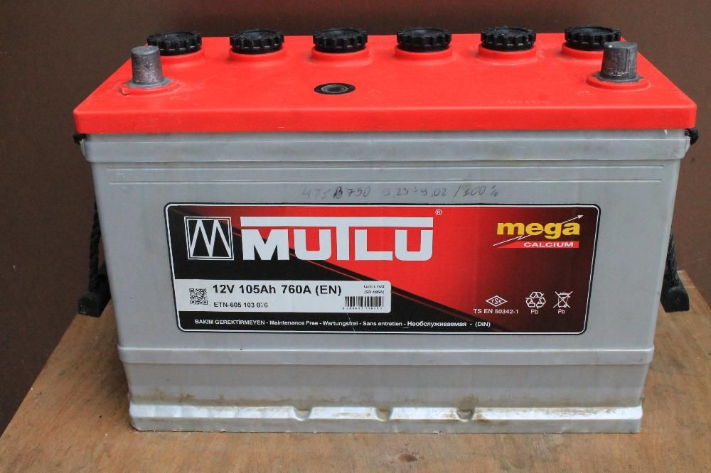 акумулатор 105ач,ивеко стандарт,гаранция