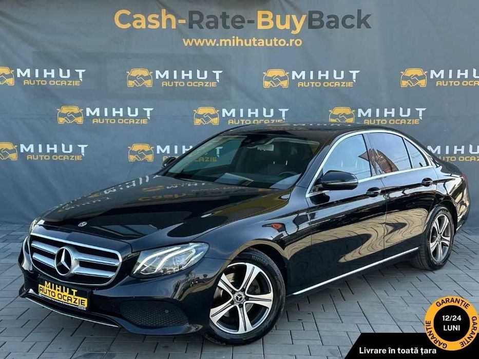 Mercedes E-Klasse 2.0 Diesel (150 CP) 2018 Euro 6 | Rate fixe | Garantie