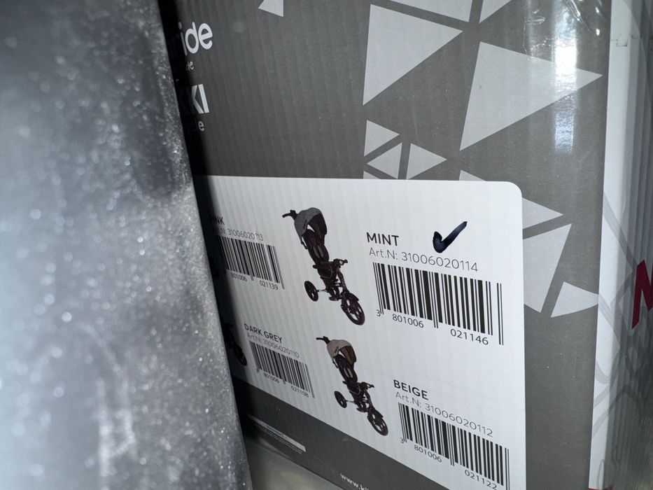 Kikkaride Триколка NIKKI MINT MELANGE