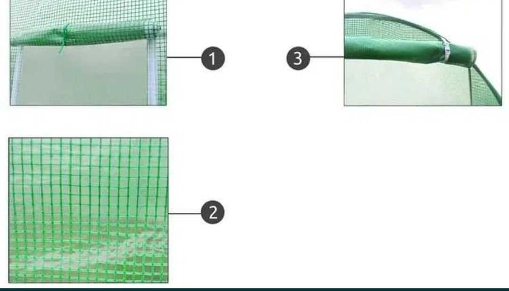 Покривало за оранжерия 4х3х2м/6х3х2м