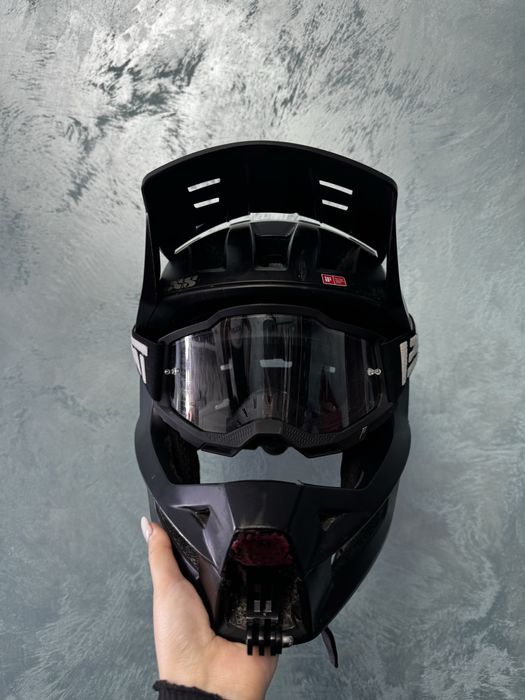 Cască full-face ixs trigger marime S-M MTB/Motocross + ochelari