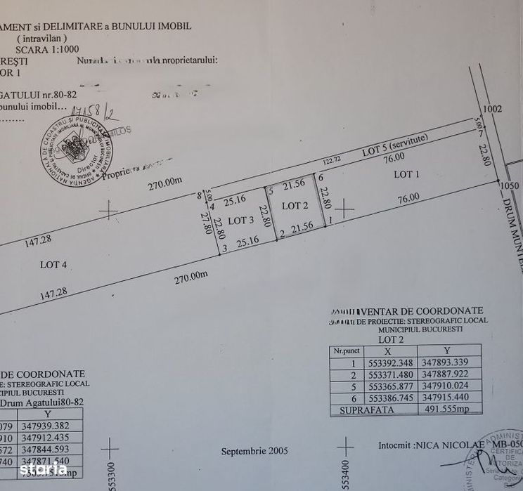 Teren de vanzare - 599 mp - perfect pentru casa visurilor tale - Secto