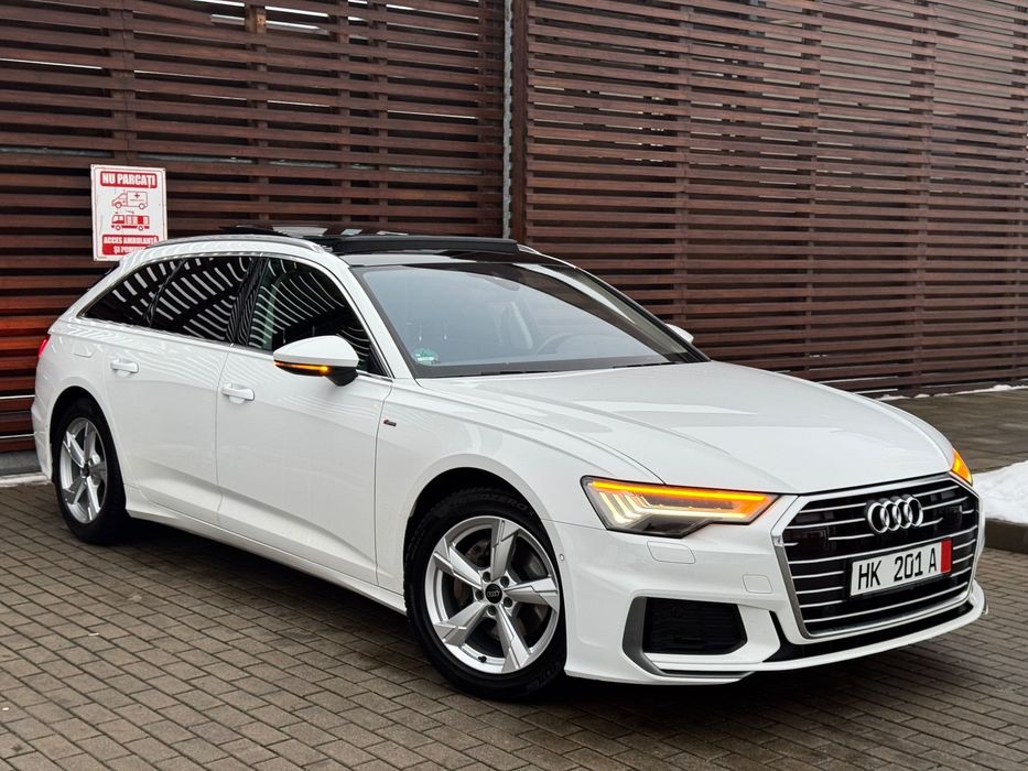 Audi A6 S Line 2.0D 204Cp- Mild Hybrid- Matrix ,Virtual,Ambientale ,Panoramic