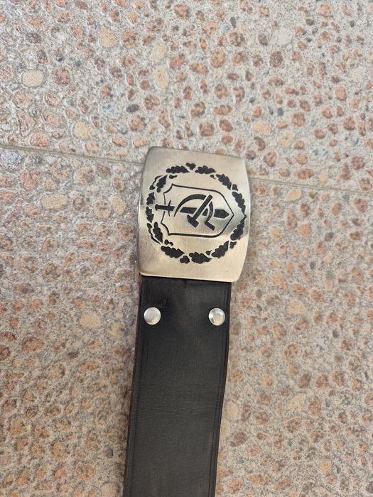 Нов Колан от естествена кожа (телешка) 140/6 см.