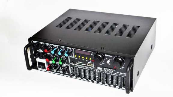 АУДИО УСИЛВАТЕЛ, Домашен усилвател, Караоке, модел AV-326