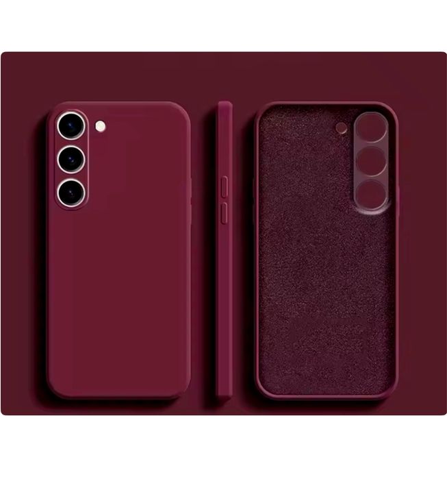 Samsung A15/A22/A32/A34/A35/A06/A16 Husa X CASE Silicon Catifea Inter