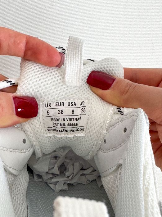 Balenciaga Triple S Clear Sole White 43 Premium NOI