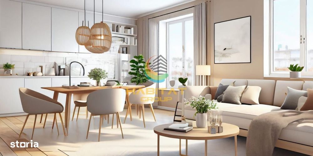 Apartament 3 camere + curte proprie 111mp - langa parc