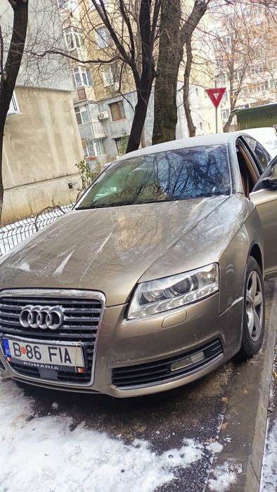 Audi A6 2.0 TDI Automată – piele maro – stare foarte bună