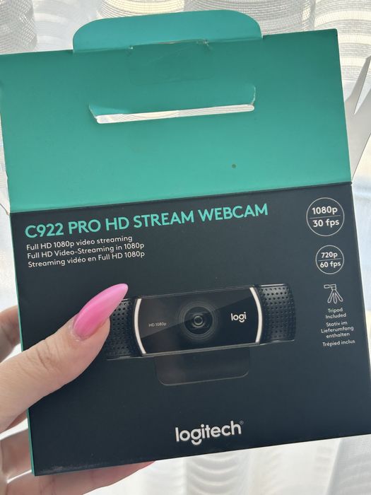 Вэб камера Logitech C922 PRO HD Stream Webcam