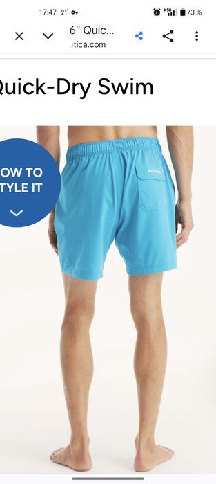 Nautica.шорты-плавки.
