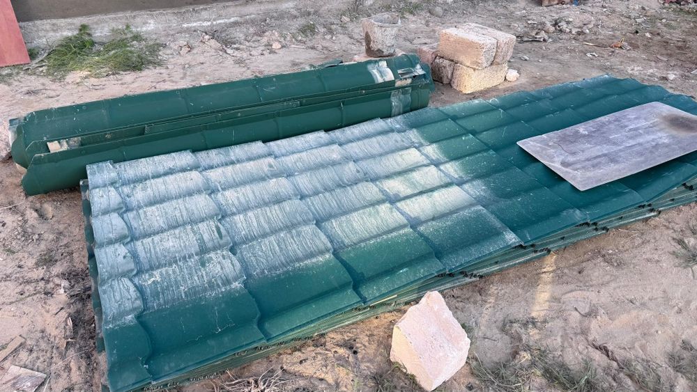 Металлочерепица бу