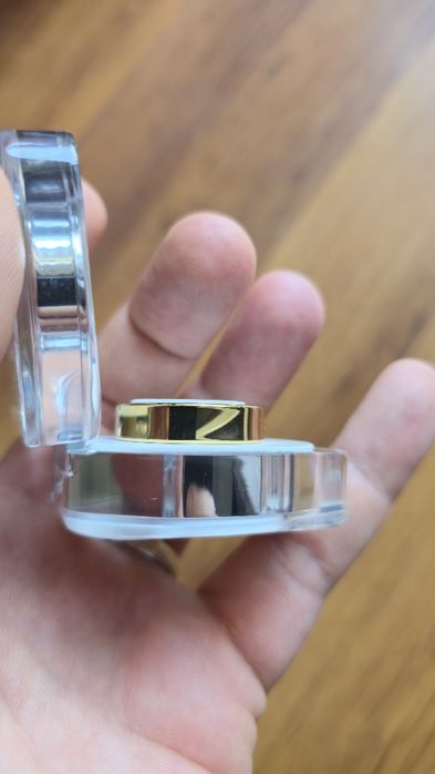 Samsung Galaxy Ring Titanium Gold mărimea 15, eMAG, garanție până în februarie 2028