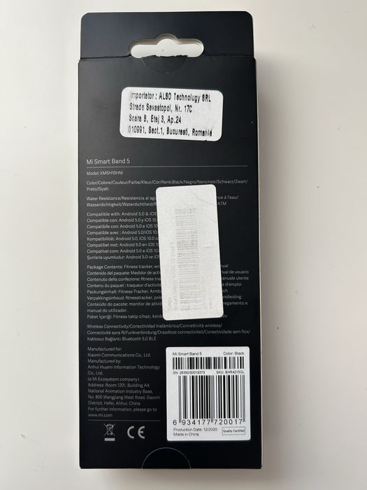 Bratara fitness Xiaomi Mi Band 5