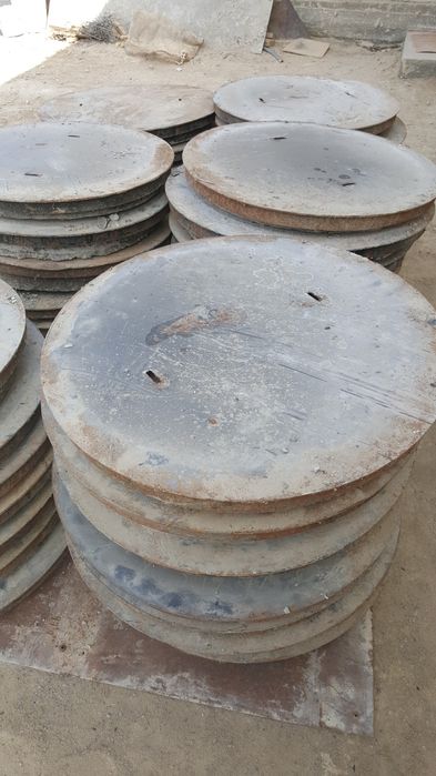 Люк для колодцев стальной