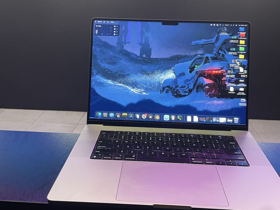 Macbook pro m1 pro 32/512 full kompket 100% 9 sikl