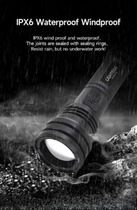 Супер лек акумулаторен фенер P50 SUPER LIGHT