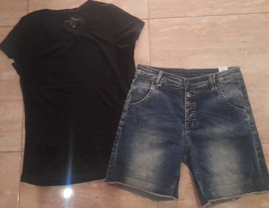 Дамски лот дънки и тениска