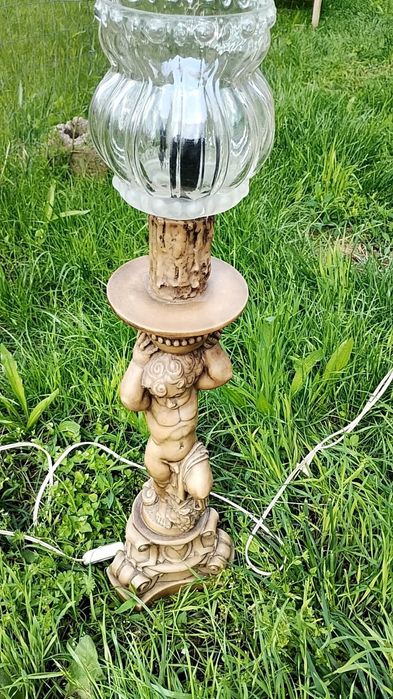 Veioza decorativa sculptata