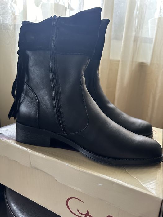 Cizme dama de piele