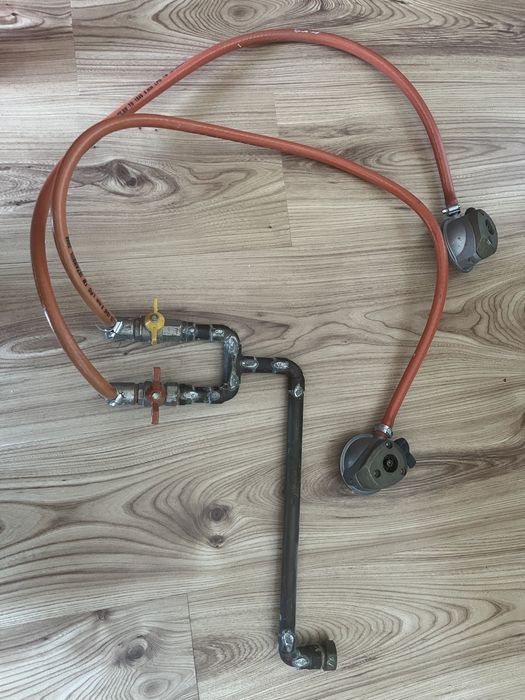 Regulator gaz quick on/ceas butelie supapa plus dostribuitor