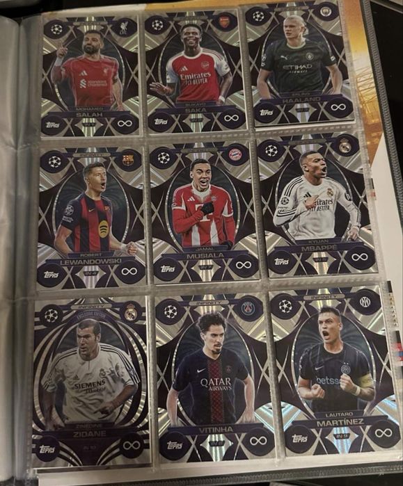 Продавам нови Match attax 25/26 футболни карти. A