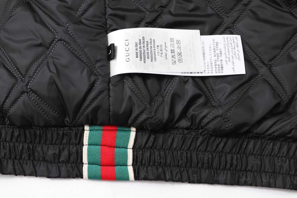 Gucci All-over Monogram Reflective Stripe Couple Bawełna Ja