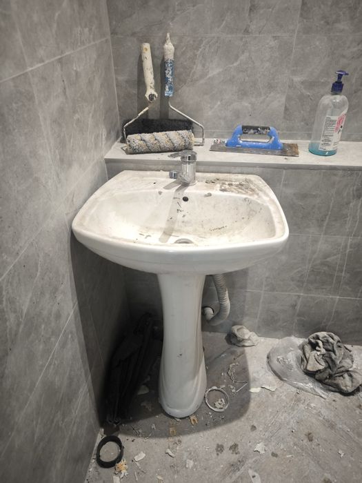 Раковина Тюльпан бу со смесителем