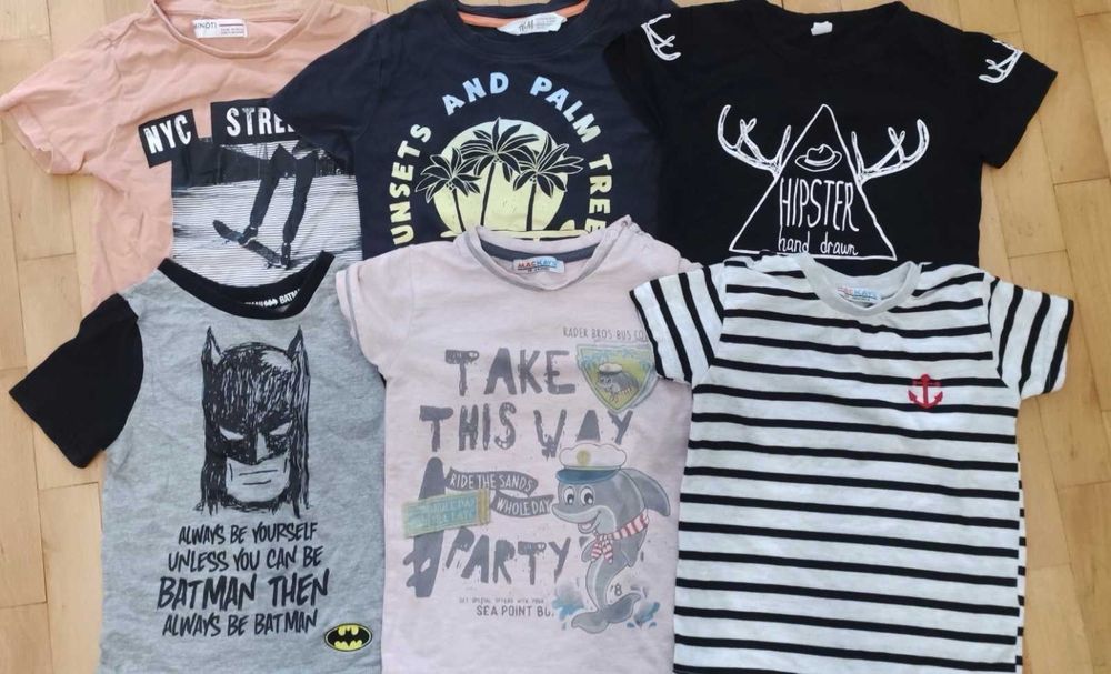 Сет лот детски дрешки за момче 98/104 3-4 год