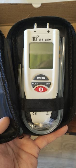 Газовый манометр электронный