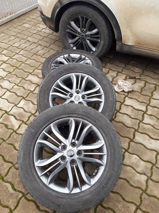 алуминиеви джанти със зимни гуми 225х60х17