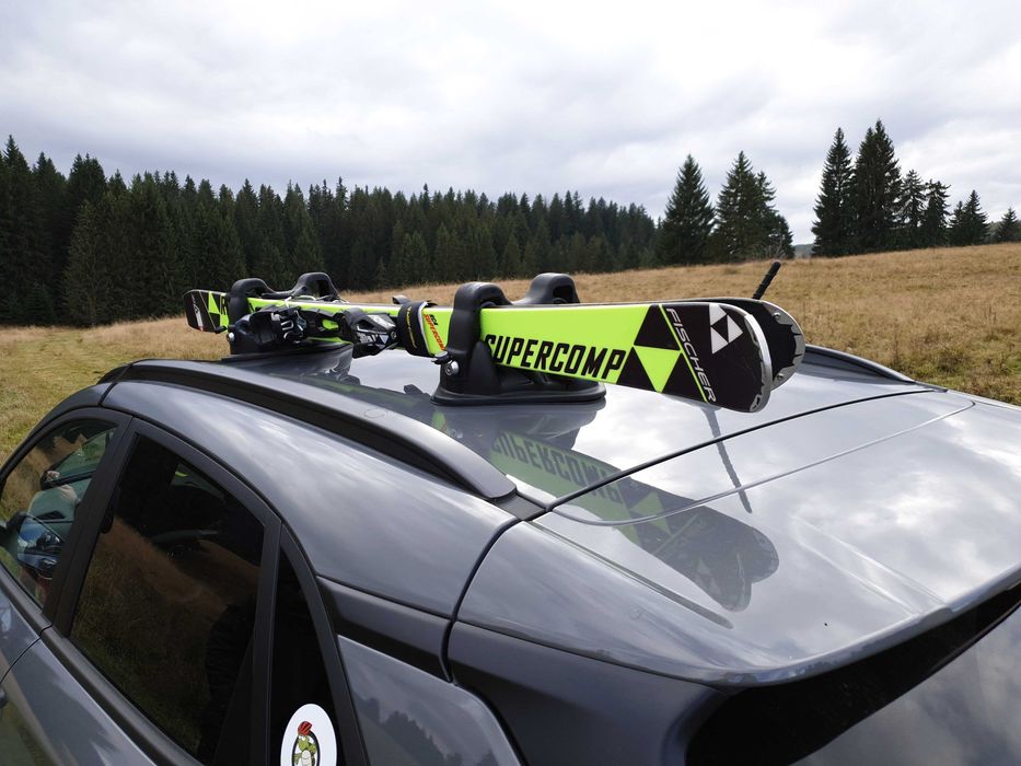 Suport schi Menabo Shuttle cu prindere magnetica, 2 perechi ski