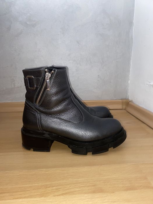 Ghete iarna, piele naturală